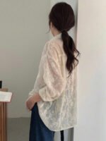 ⁦قميص نسائي كاجوال فضفاض⁩ - الصورة ⁦5⁩