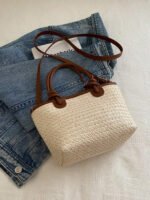 ⁦حقيبة قش أنيقة⁩ - الصورة ⁦10⁩