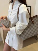 ⁦حقيبة نسائية كلاسيكية أنيقة مع محفظة⁩ - الصورة ⁦6⁩