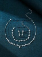 ⁦طقم مجوهرات زفاف فاخر⁩ - الصورة ⁦6⁩