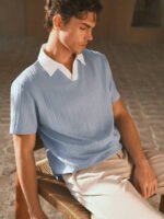 ⁦قميص بولو كاجوال بأكمام قصيرة⁩ - الصورة ⁦2⁩