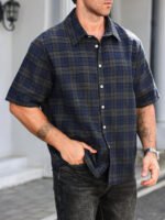 ⁦قميص رجالي بأكمام قصيرة⁩ - الصورة ⁦7⁩