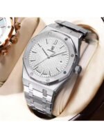 ⁦ساعة رجالية كلاسيكية فاخرة⁩ - الصورة ⁦4⁩