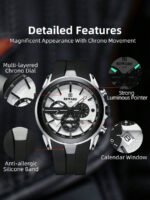 ⁦ساعة يد رجالية انيقة⁩ - الصورة ⁦6⁩