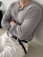 تي شيرت رجالي قطني سادة