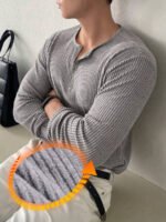 ⁦تي شيرت رجالي قطني سادة⁩ - الصورة ⁦11⁩