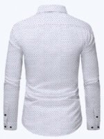 ⁦قميص رسمي للرجال بتصميم منقط⁩ - الصورة ⁦3⁩