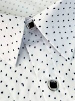 ⁦قميص رسمي للرجال بتصميم منقط⁩ - الصورة ⁦5⁩