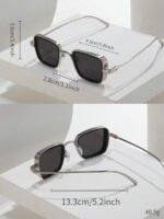 ⁦نظارة شمسية رجالية معدنية أنيقة⁩ - الصورة ⁦6⁩